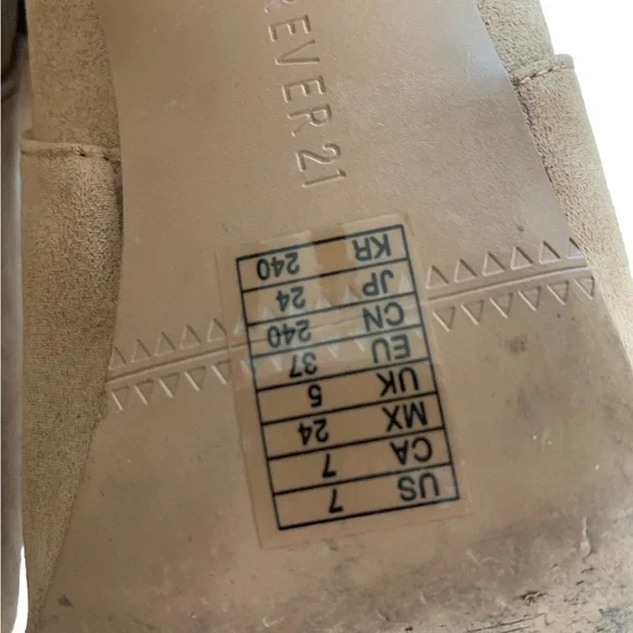 𝅺FOREVER 21 Slip-on Heels, 7 - Picture 7 of 10